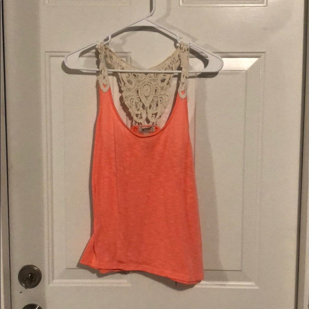 Pink tank top
